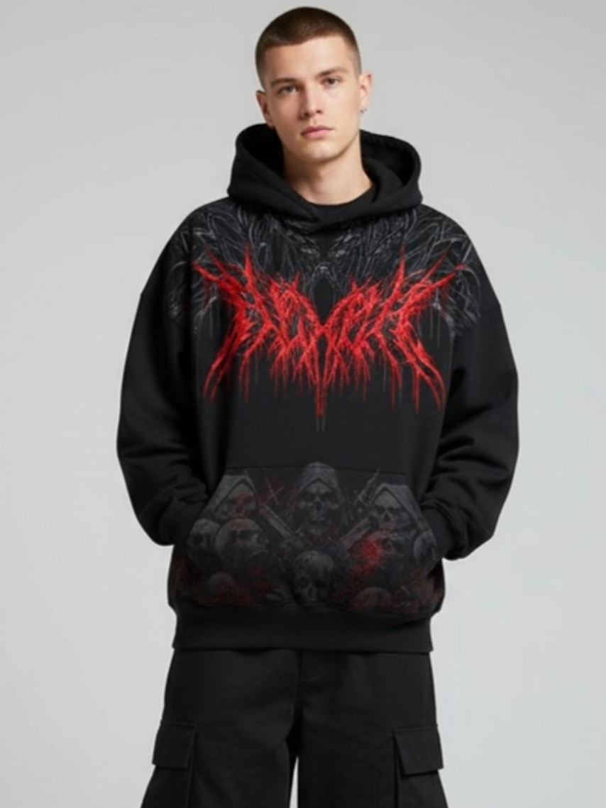 Buzo Oversize Premium Blood Reign  8