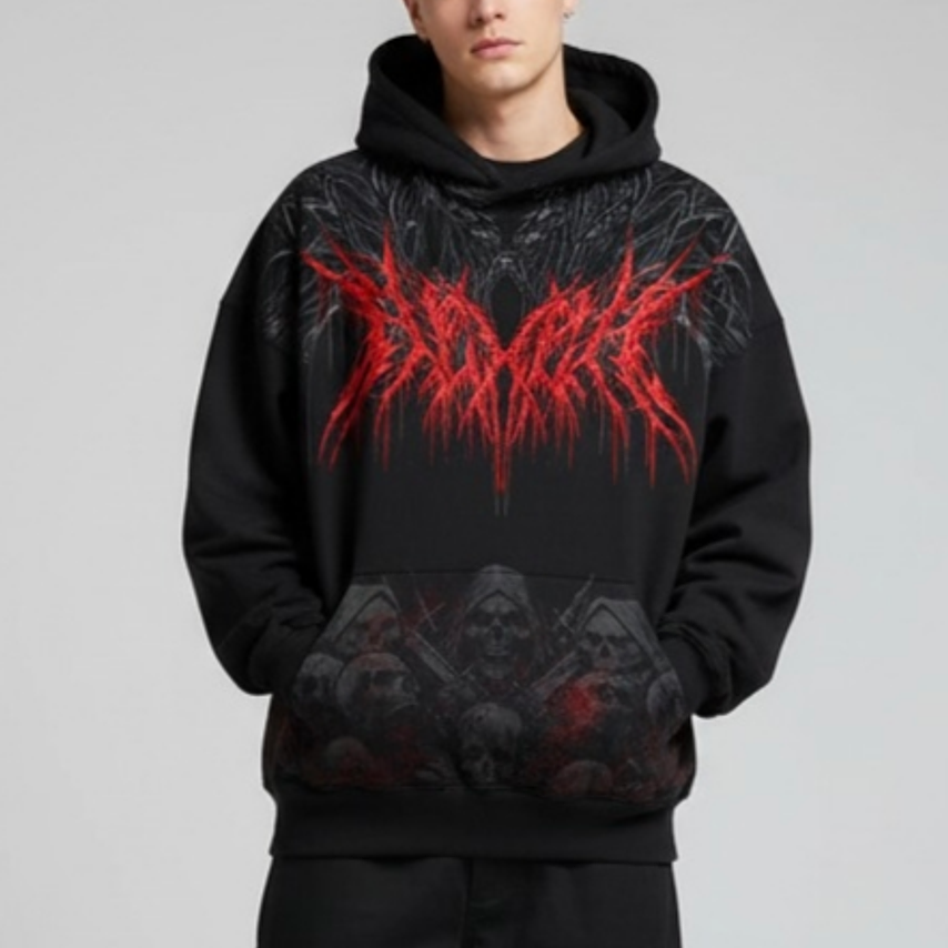 Buzo Oversize Premium Blood Reign  8
