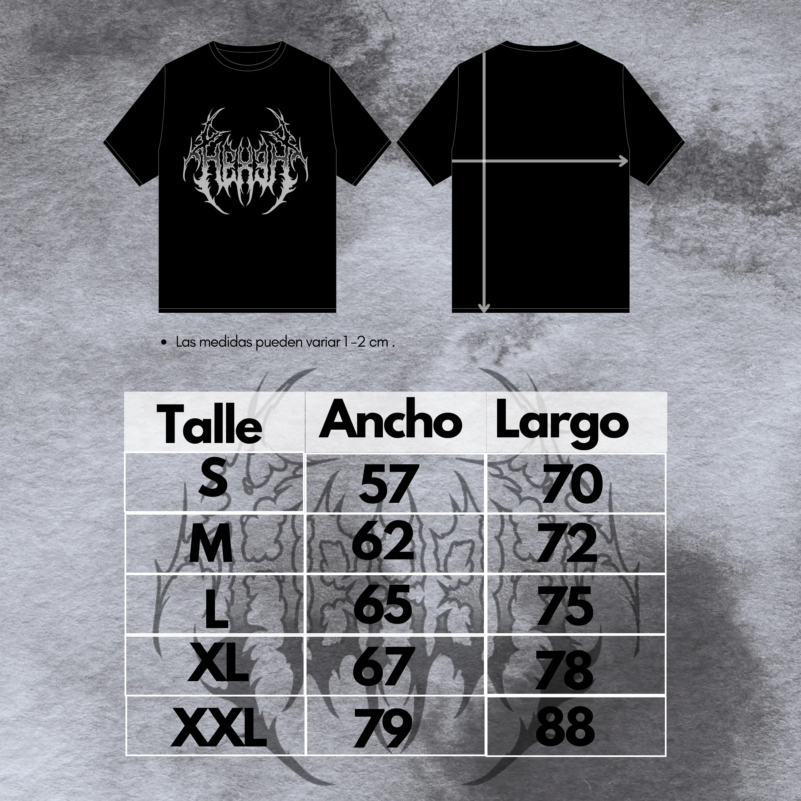 Remera Oversize Dark Master  4