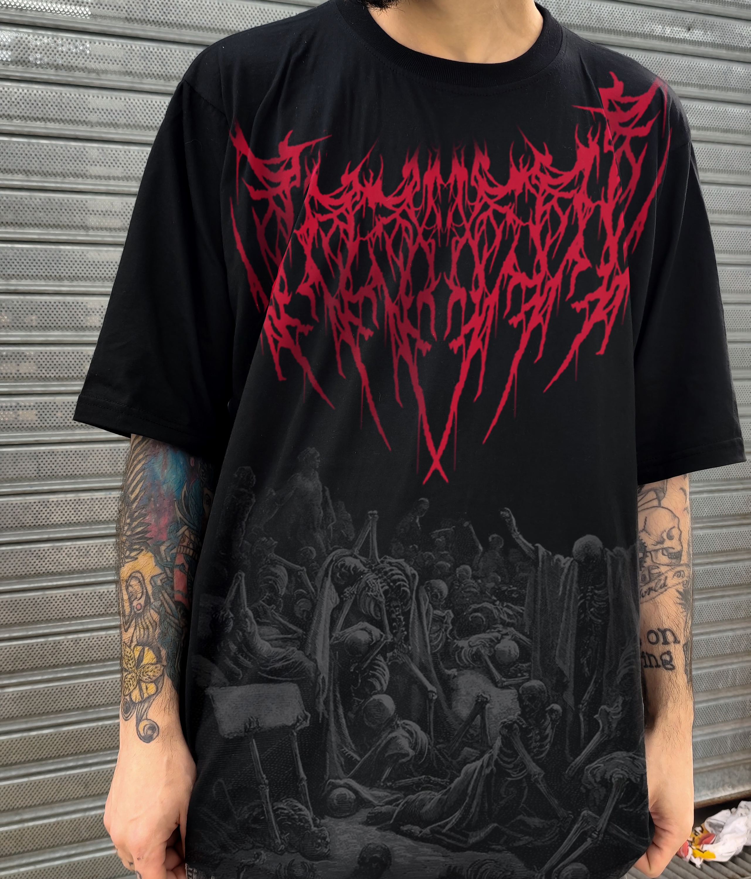 Remera Oversize Premiun The Vision 1