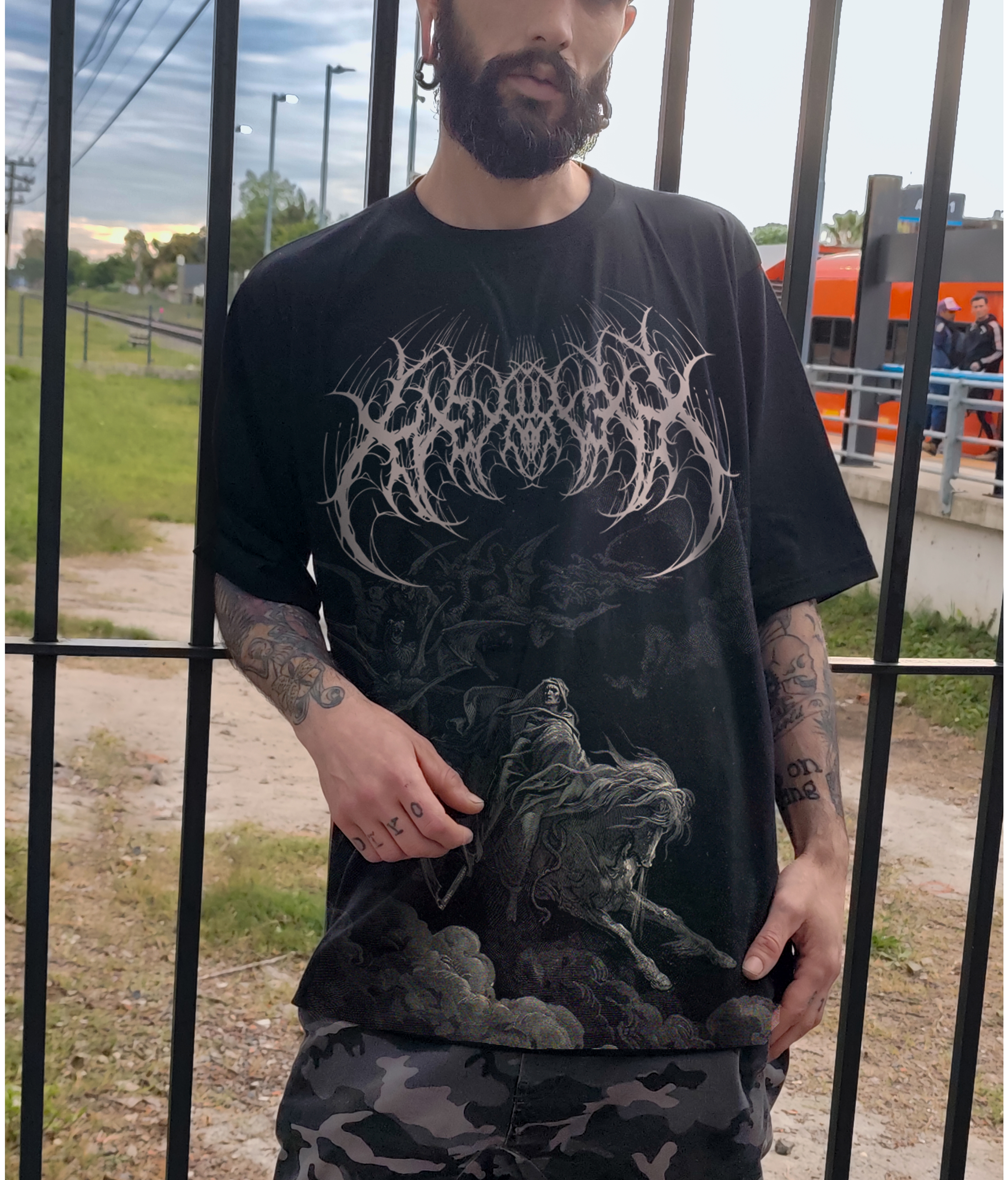 Remera Oversize Premiun The Death 1