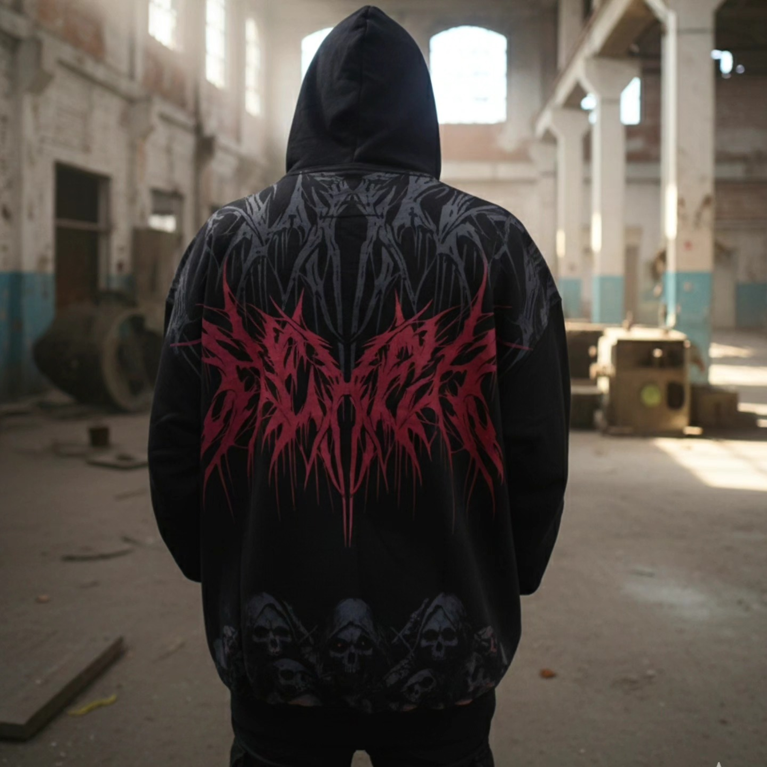 Buzo Oversize Premium Blood Reign  1