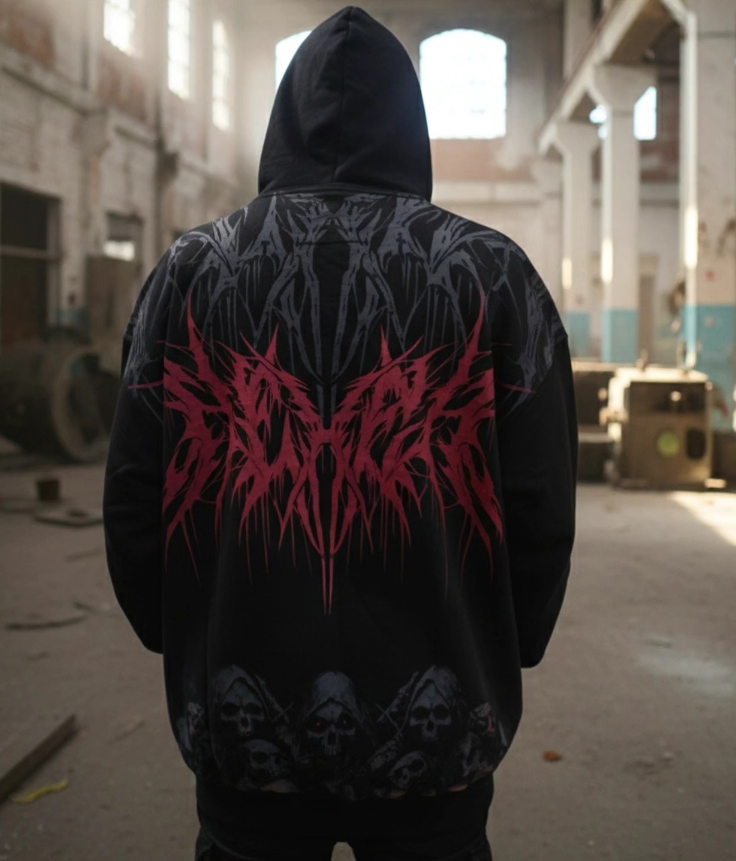Buzo Oversize Premium Blood Reign  1