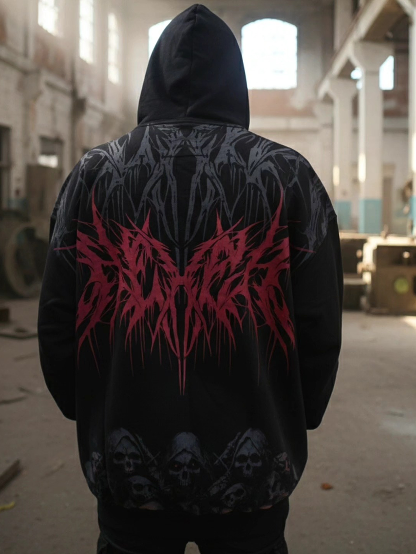 Buzo Oversize Premium Blood Reign  1