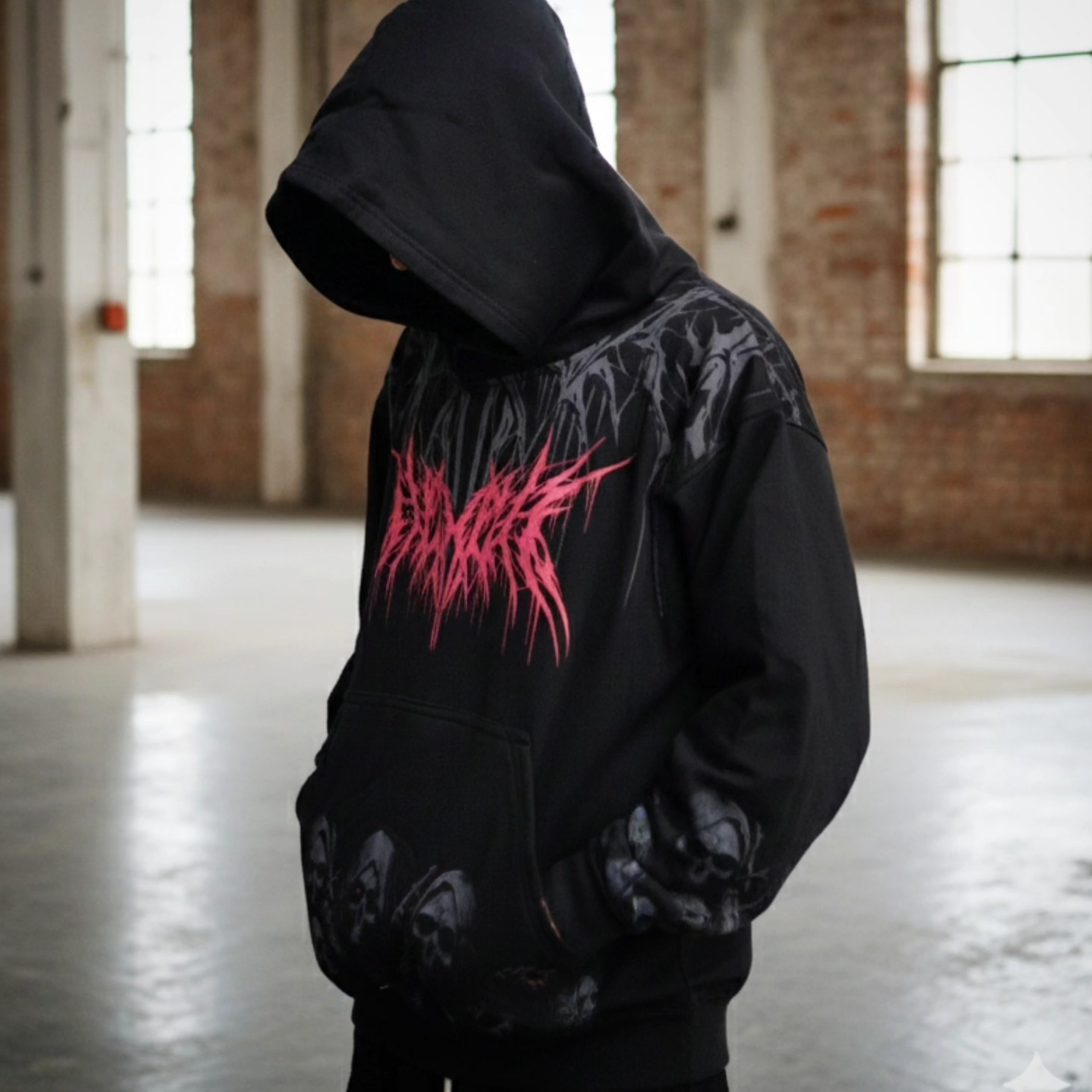 Buzo Oversize Premium Blood Reign  3