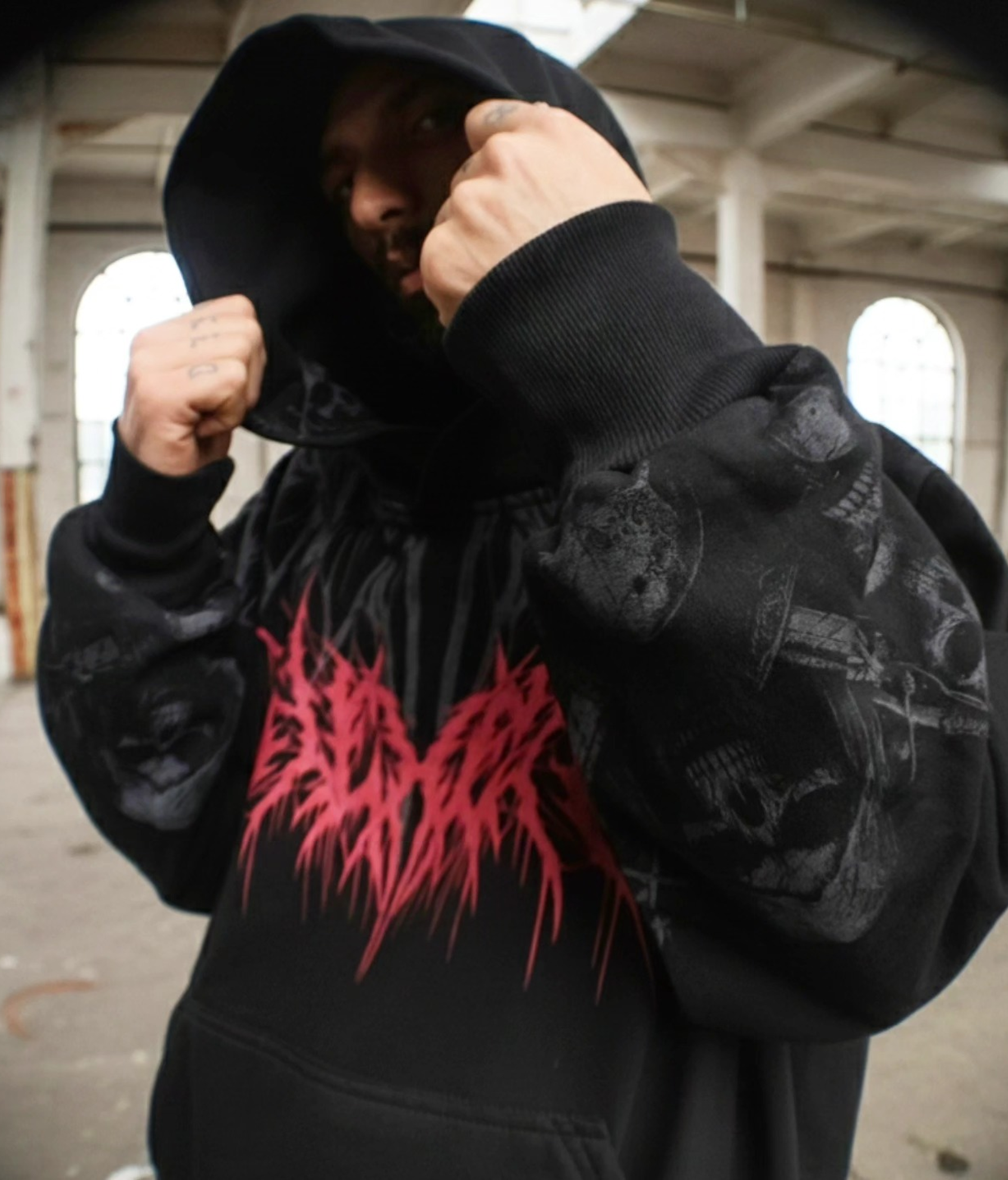 Buzo Oversize Premium Blood Reign  2