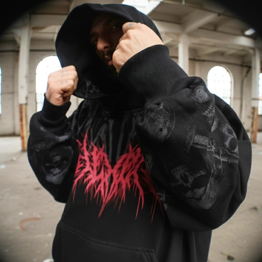 Buzo Oversize Premium Blood Reign  2