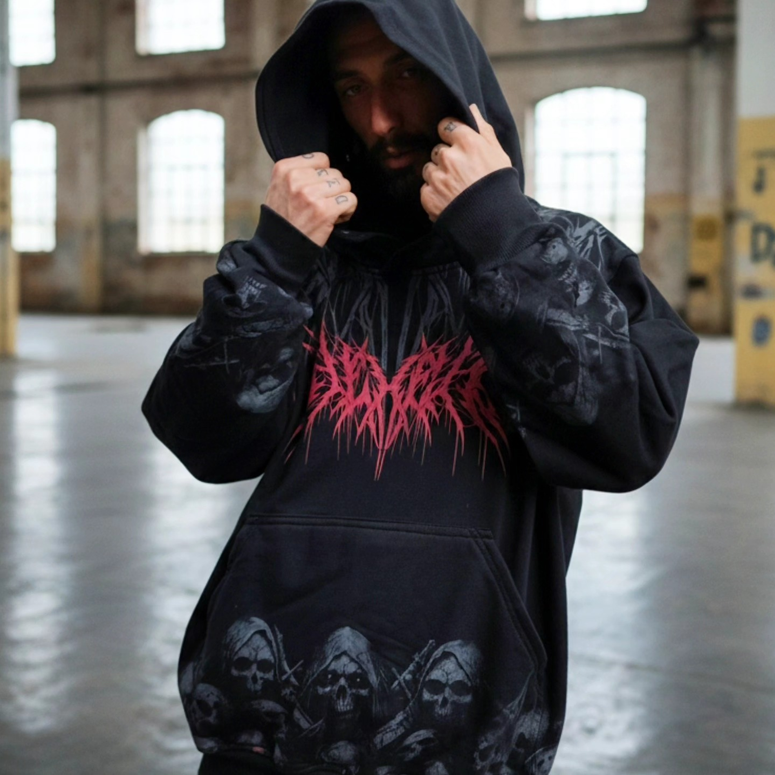 Buzo Oversize Premium Blood Reign  5