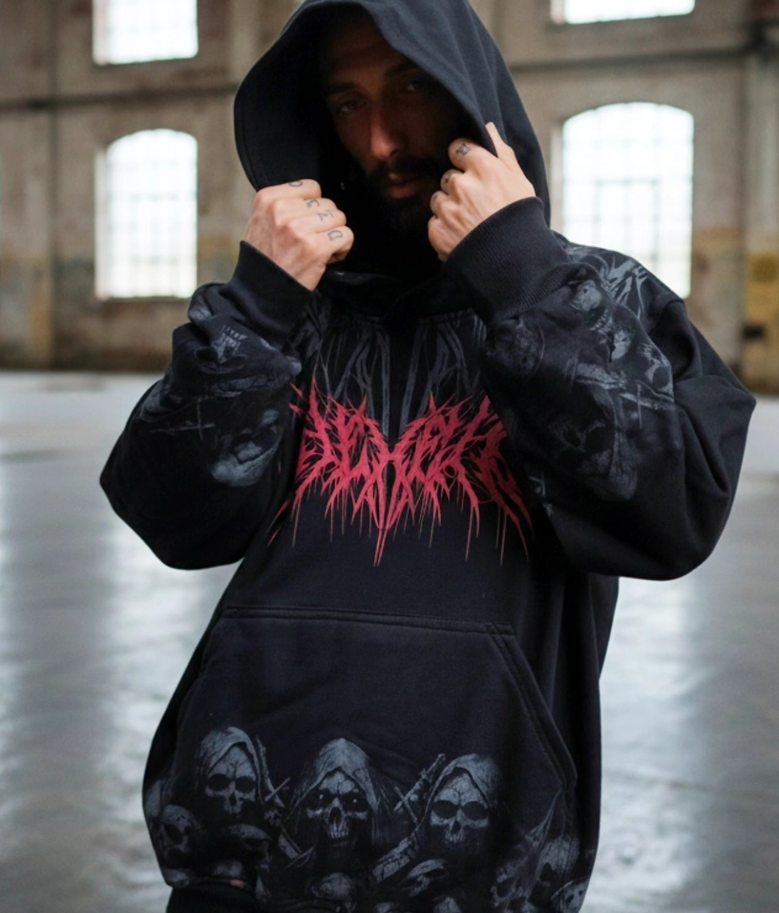 Buzo Oversize Premium Blood Reign  5