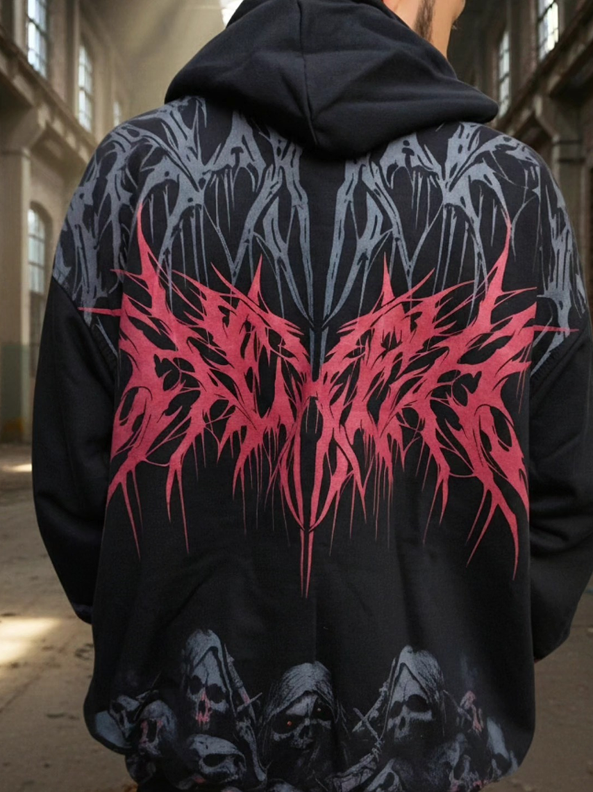 Buzo Oversize Premium Blood Reign  4