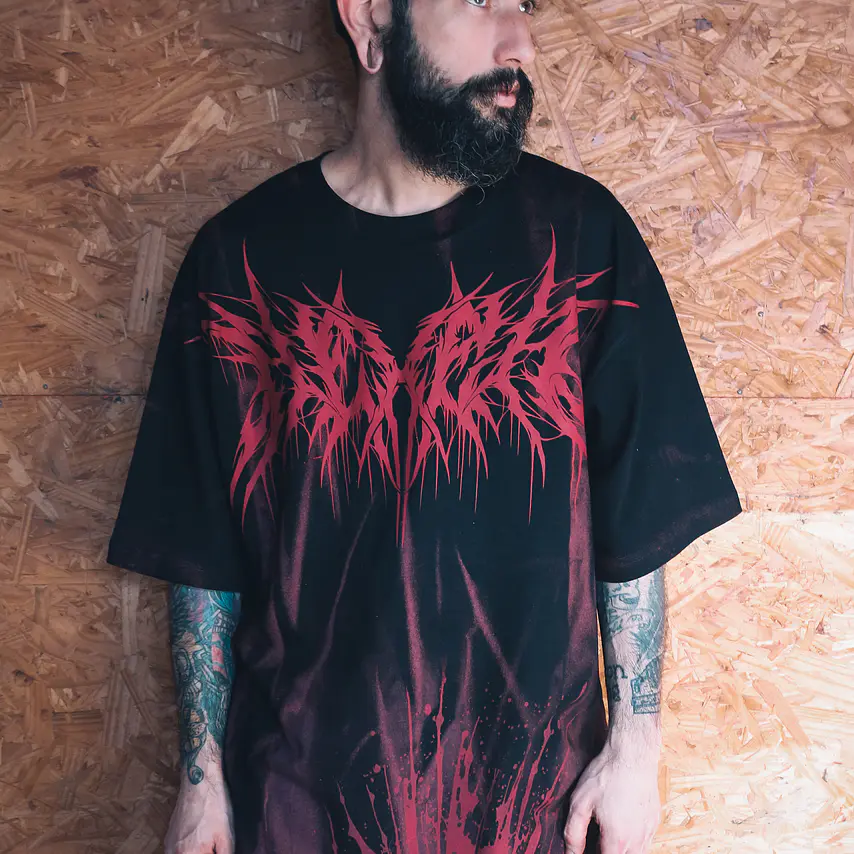 Remera Oversize Premium Bloodie Karma  1