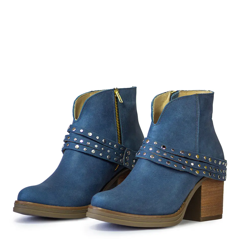 Botín Cordoba azul jeans 2