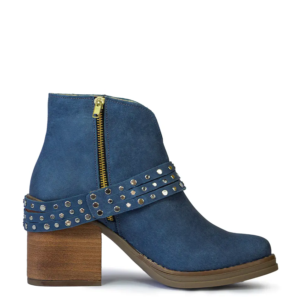 Botín Cordoba azul jeans 1
