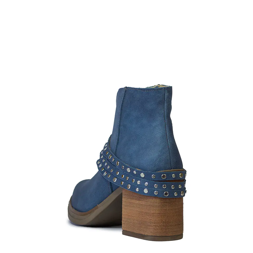 Botín Cordoba azul jeans 4