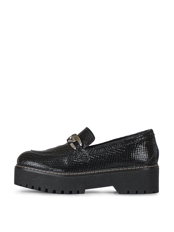 Zapatón Romina piton charol  2