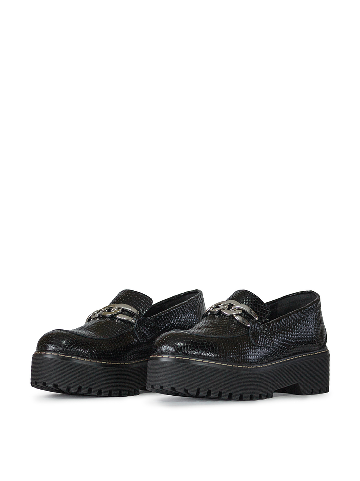 Zapatón Romina piton charol  1