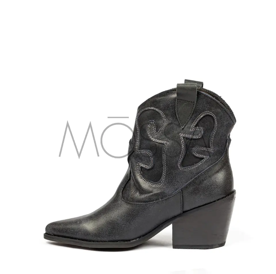 Moss negro bordados gris 2