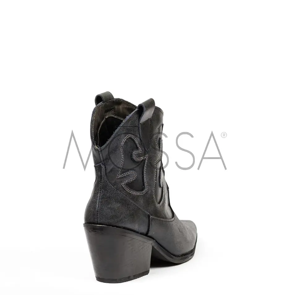 Moss negro bordados gris 5