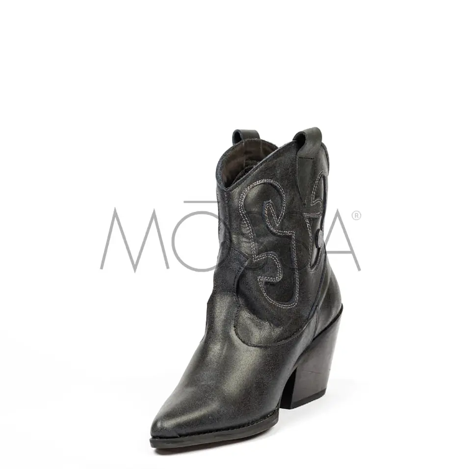 Moss negro bordados gris 3