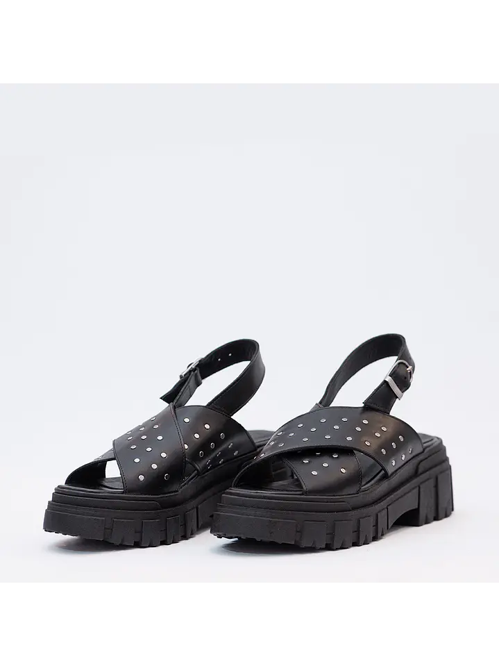 SANDALIA BUENOS AIRES NEGRO 1