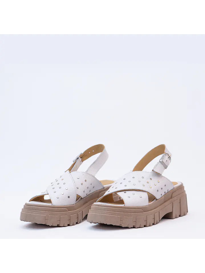 SANDALIA BUENOS AIRES BLANCO 2