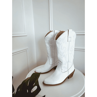 Bota Dallas Blanca