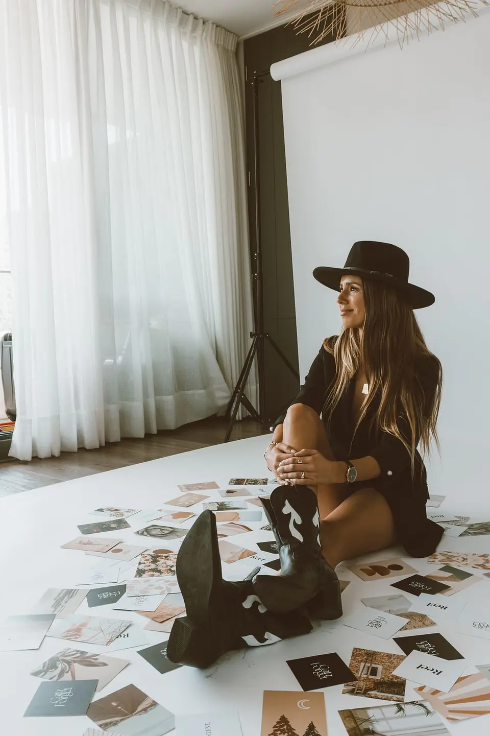 Phoenix negro/blanco 6