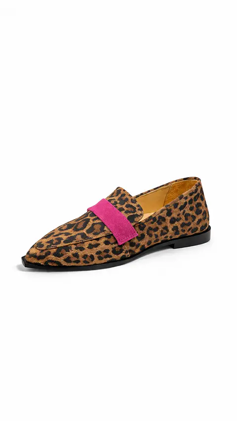 Mocasín Isidora Fucsia Print