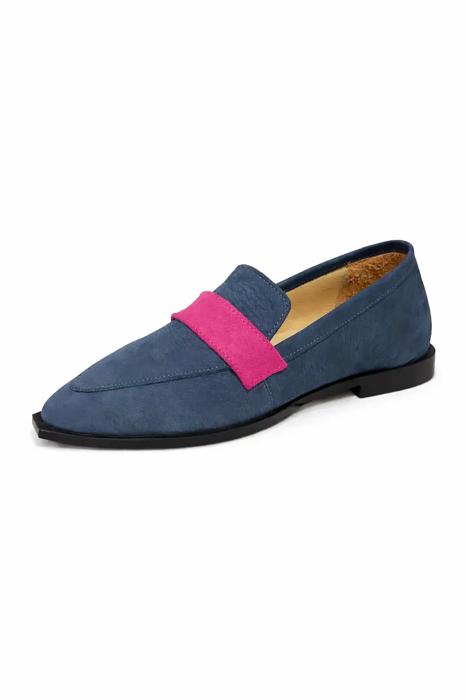 Mocasín Isidora Azul jeans  1