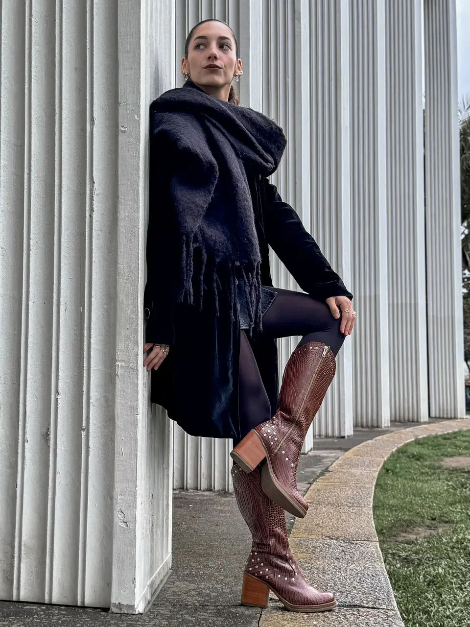 BORDEAUX CAIMAN MARRON 1