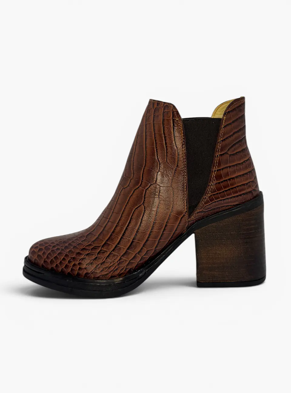 Botín Frida Caimán Marrón 2