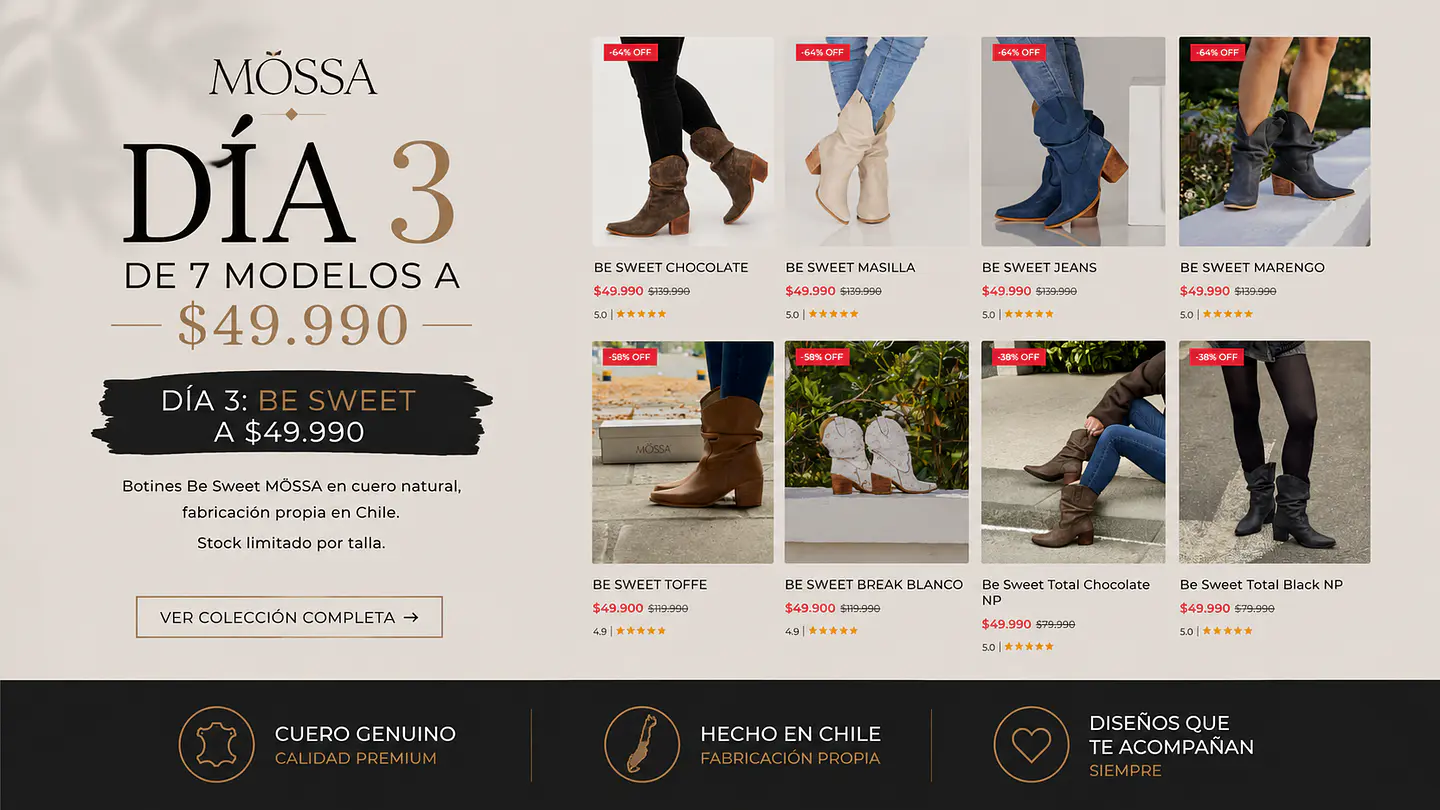 Mossa Shoes Chile
