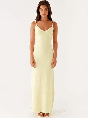 Anastasia Maxi Dress - Yellow