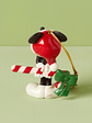 2024 Mickey Mouse With Candy Cane Ornament - thumbnail 2
