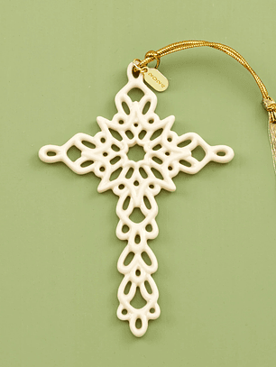 2024 Snow Fantasies Cross Ornament