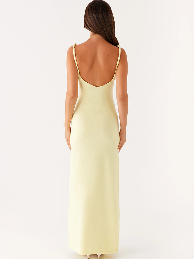 Anastasia Maxi Dress - Yellow 3
