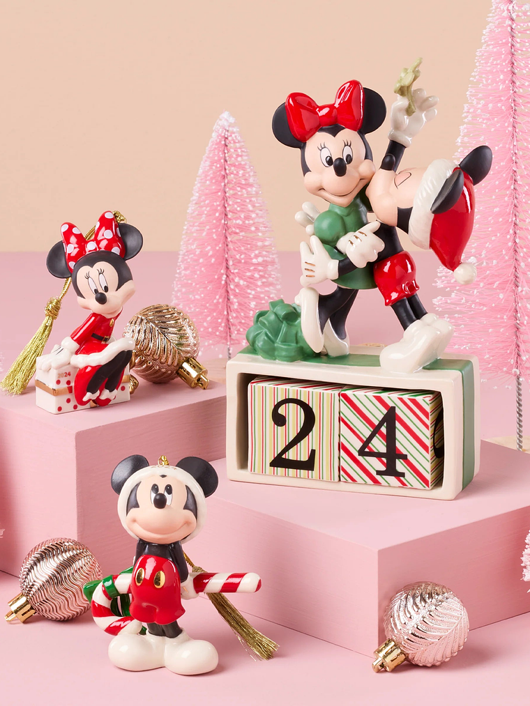 2024 Mickey Mouse With Candy Cane Ornament 4