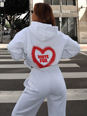 11th Street City Girl At Heart Oversized Hoodie Cherry Glaze