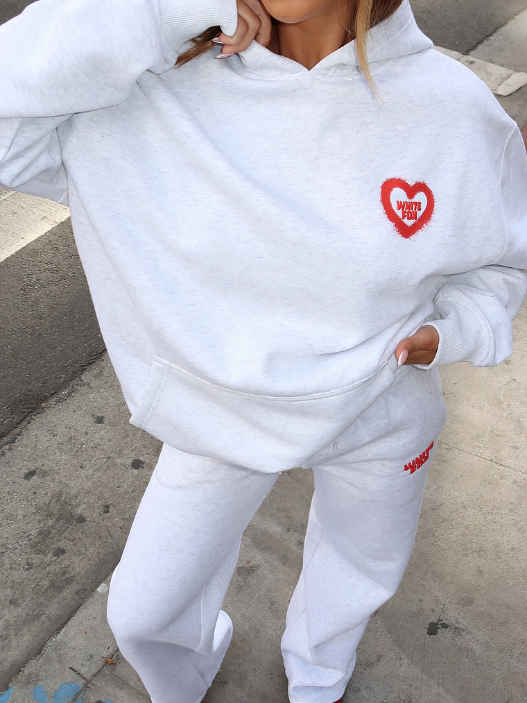 11th Street City Girl At Heart Oversized Hoodie Cherry Glaze 7