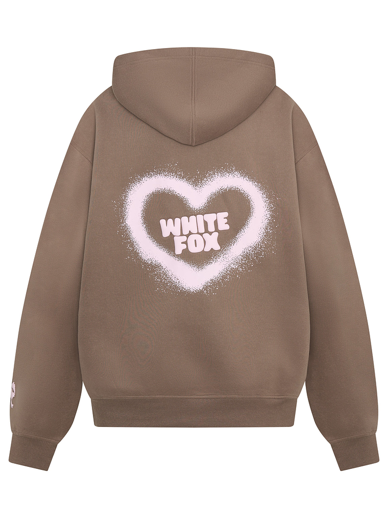 11th Street City Girl At Heart Oversized Hoodie Cinnamon Bun 5