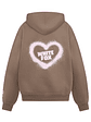 11th Street City Girl At Heart Oversized Hoodie Cinnamon Bun - thumbnail 5