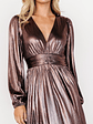 Aisha Shimmer Dress | Bronze - thumbnail 6