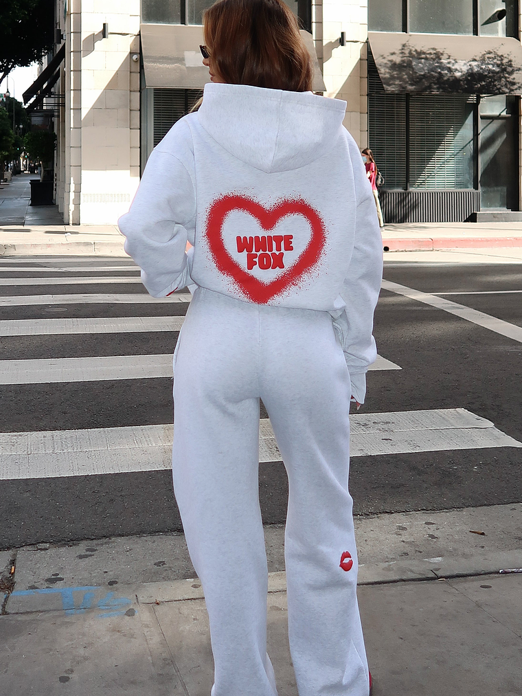 11th Street City Girl At Heart Wide Leg Sweatpants Cherry Glaze 1