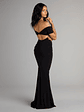 Arial Open Back Mermaid Formal Dress - thumbnail 1