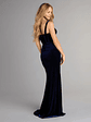 Amberlyn Velvet Corset Mermaid Formal Dress - thumbnail 2