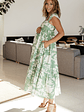 Aita Maxi Dress | Green + Ivory Floral - thumbnail 4