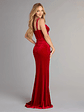 Amberlyn Velvet Corset Mermaid Formal Dress - thumbnail 6