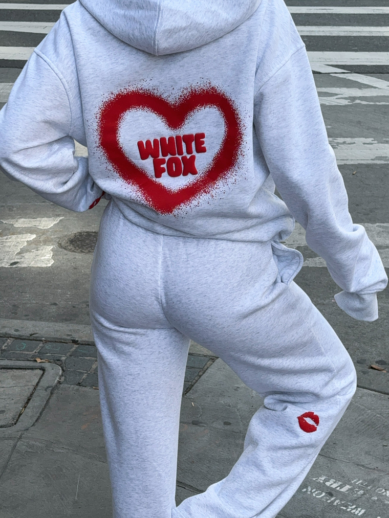 11th Street City Girl At Heart Wide Leg Sweatpants Cherry Glaze 6