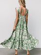 Aita Maxi Dress | Green + Ivory Floral - thumbnail 7