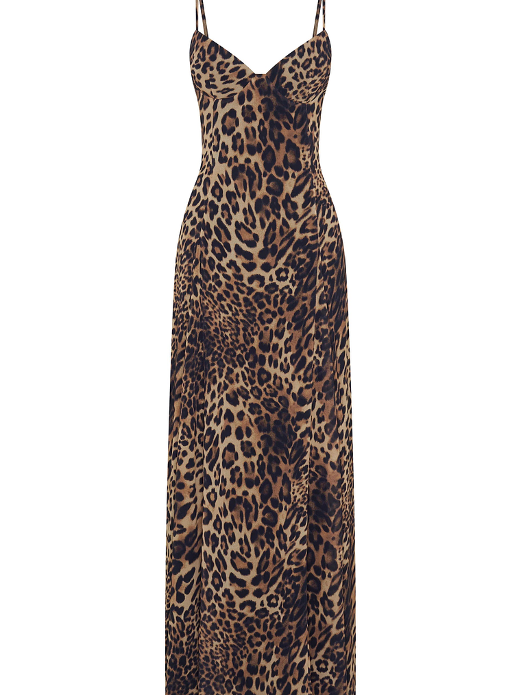 A Day In Nice Maxi Dress Leopard 5